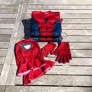 Matching Spiderman Costumes